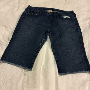 Size 32 True Religion Jean Shorts